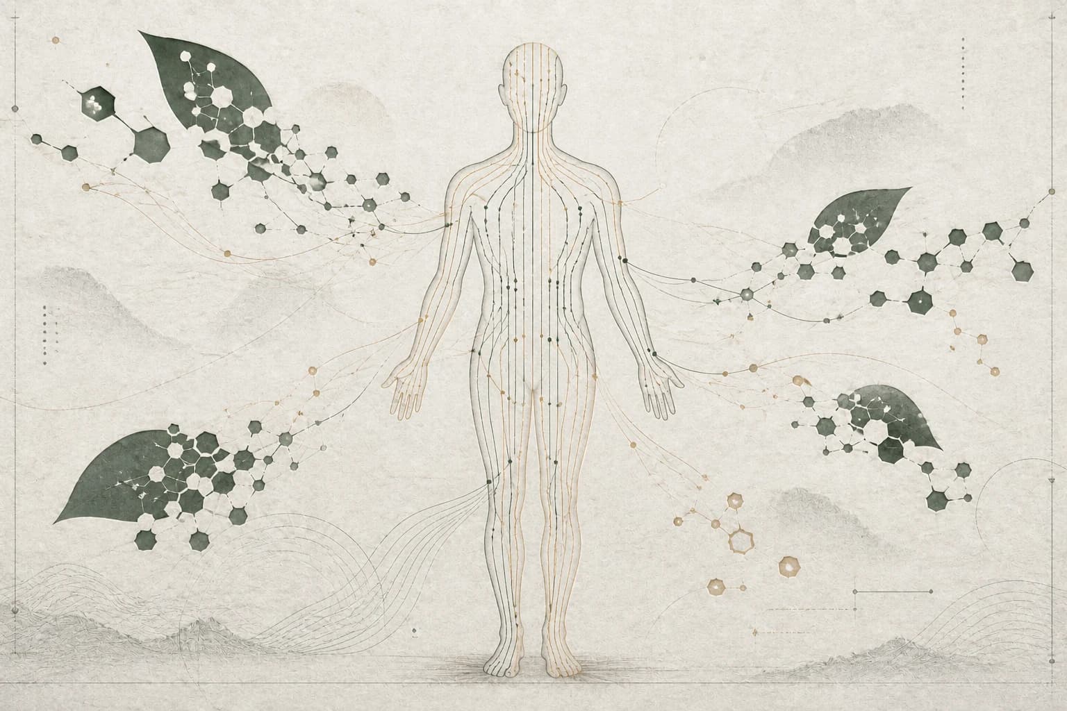 经蔬本源植物归经图谱视觉